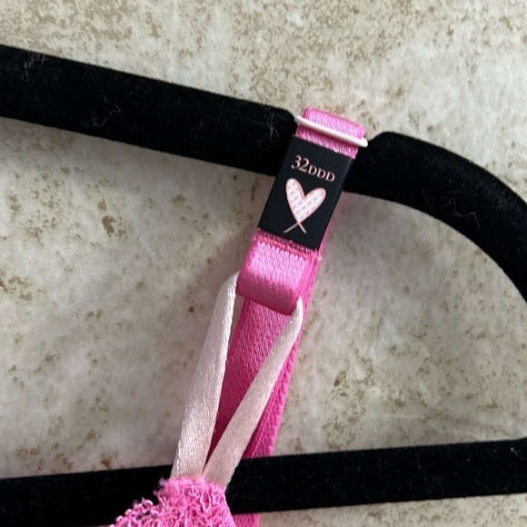 Victoria’s Secret UnLined Demi Double Lacey Bra size 32DDD NWOT - Picture 7 of 10